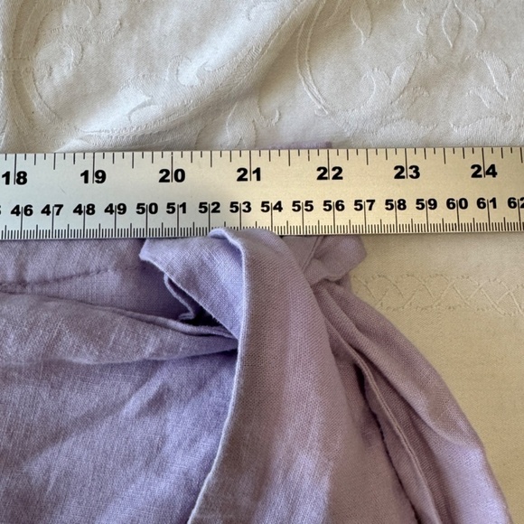 Old Navy Women's Mauve Linen Blend Faux Wrap Casual Walking Shorts Size XXL - Picture 11 of 16